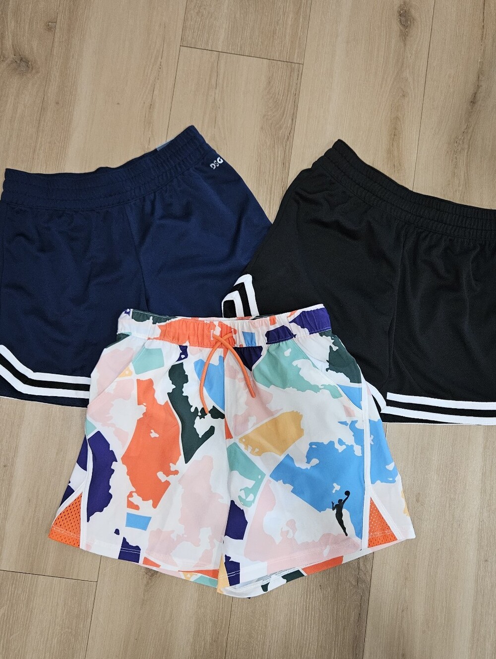 Lot of 3 DSG girls athletic shorts 10/12